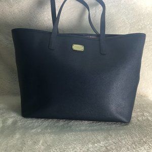 Michael Kors Navy Blue Tote Bag